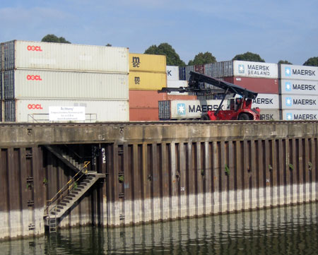 Container-Umschlag Köln als Objekt für Regelungen Einigungsstelle